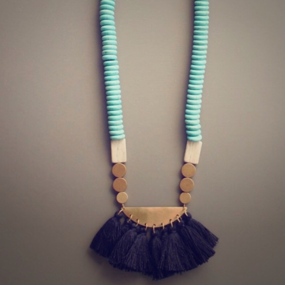 David Aubrey Brand New Tassel Necklace